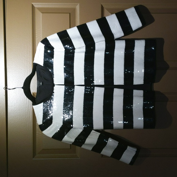 Ann Taylor Jackets & Blazers - Ann Taylor sequin lady jacket 3/4 length sleeve